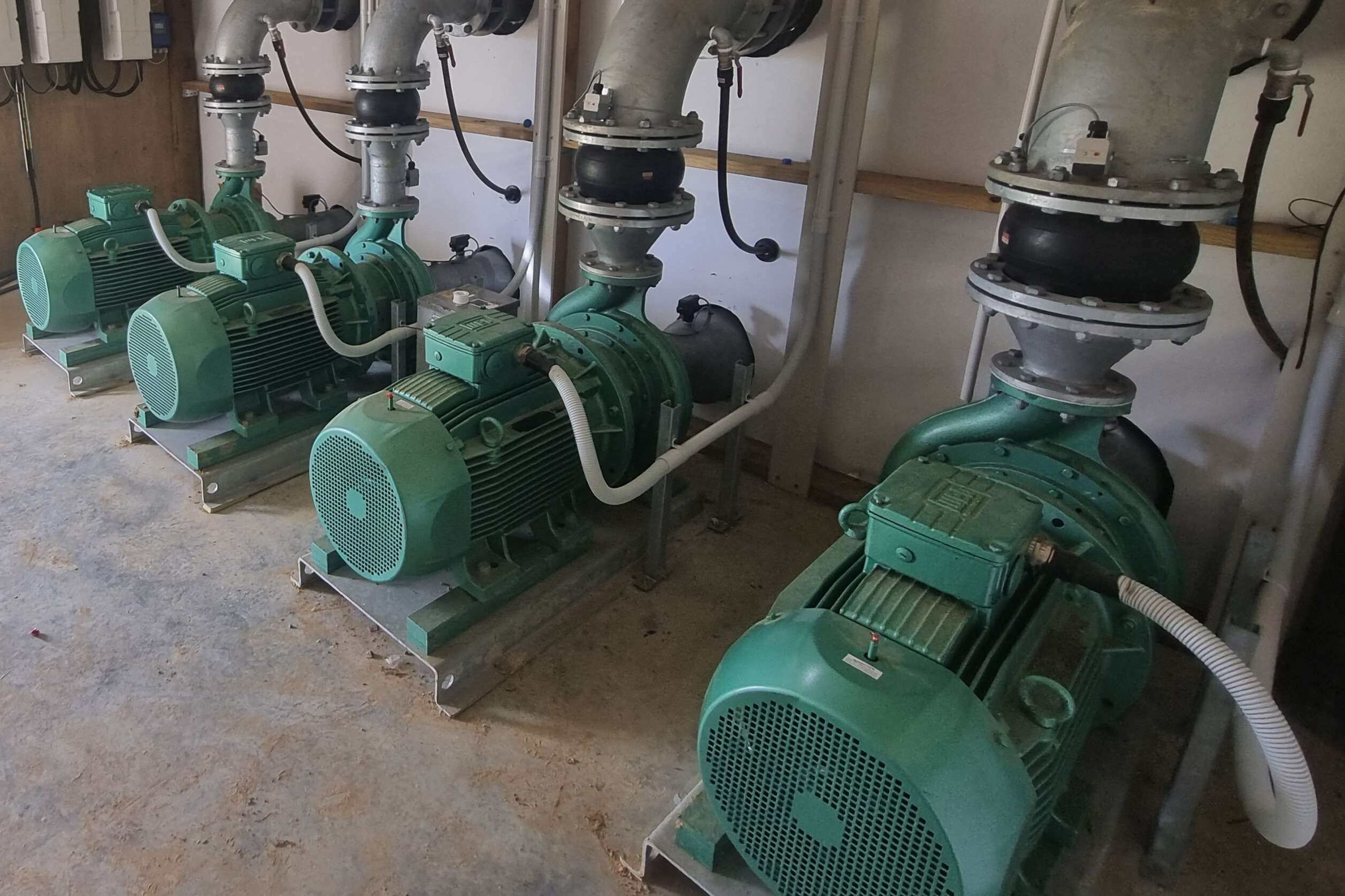 resized pipes